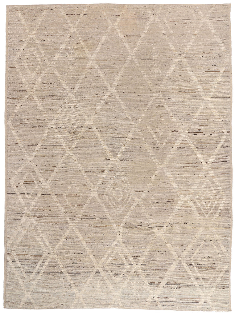 10 x 14 - Gray New Contemporary Moroccan Rug - 79715