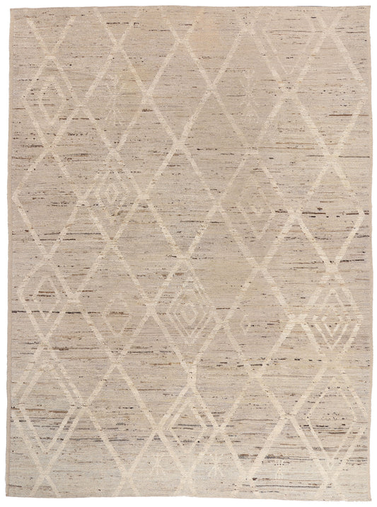 10 x 14 - Gray New Contemporary Moroccan Rug - 79715