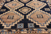 4 x 9 Navy Blue Antique Persian Shiraz Rug 79716