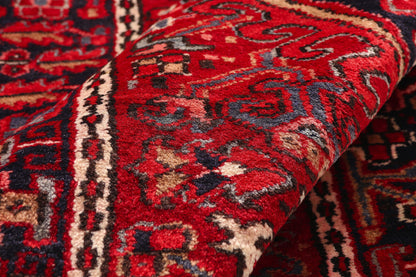3 x 9 - Red Antique Persian Heriz Rug - 79717