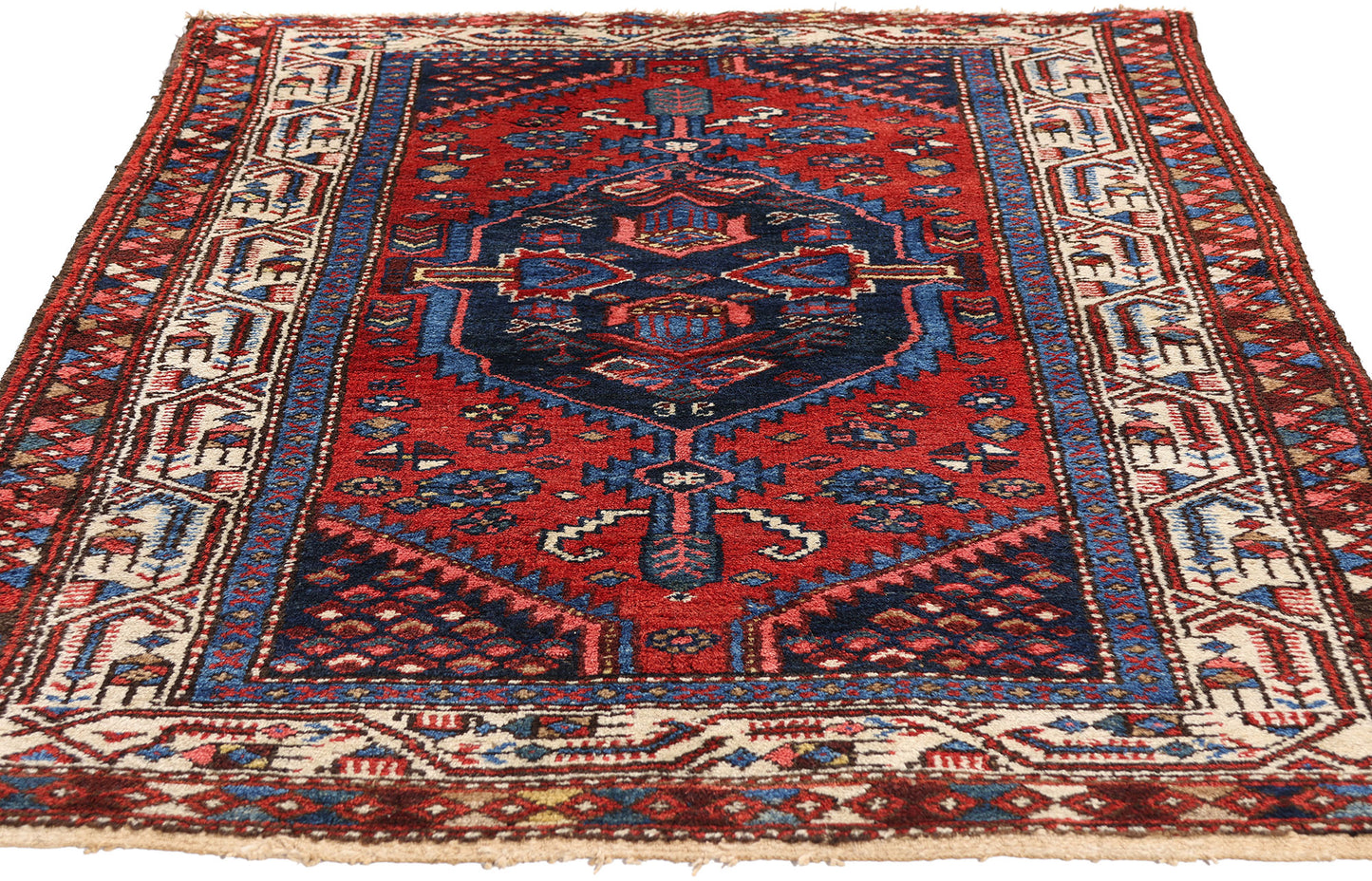 3 x 5 - Red Antique Persian Malayer Rug - 79718