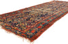 4 x 10 - Navy Blue Antique Persian Malayer Rug - 79720