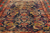 4 x 10 - Navy Blue Antique Persian Malayer Rug - 79720