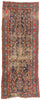 4 x 10 - Navy Blue Antique Persian Malayer Rug - 79720