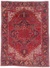 9 x 12 - Red Antique Persian Heriz Rug - 79722