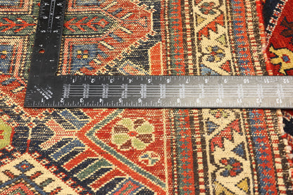 4 x 6 - Navy Blue Antique Persian Bakhtiari Rug - 79723