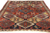 4 x 6 - Navy Blue Antique Persian Bakhtiari Rug - 79723