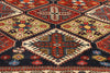 4 x 6 - Navy Blue Antique Persian Bakhtiari Rug - 79723