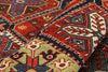4 x 6 - Navy Blue Antique Persian Bakhtiari Rug - 79723