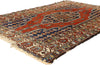 4 x 6 - Red Antique Persian Hamadan Rug - 79724