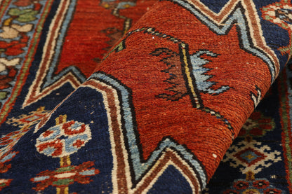 4 x 6 - Red Antique Persian Hamadan Rug - 79724