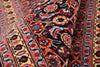 2 x 10 - Navy Blue Vintage Persian Tabriz Rug - 79725