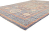 6 x 9 - Blue Vintage Afghani Khotan Rug - 79726
