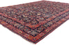 7 x 10 - Navy Blue Antique Persian Tabriz Rug - 79727