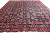 7 x 10 - Navy Blue Antique Persian Tabriz Rug - 79727