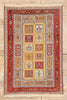 3 x 5 - Gold Vintage Persian Shiraz Rug - 79728