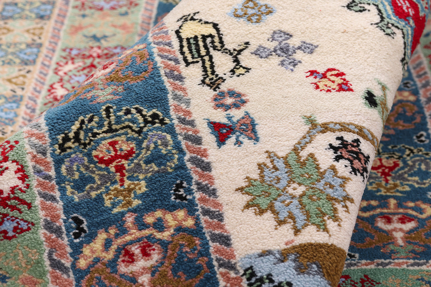 5 x 7 - Ivory Vintage Rabat Moroccan Rug - 79729
