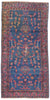 3 x 5 - Blue Vintage Persian Kerman Rug - 79730