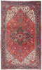 11 x 19 - Red Antique Persian Heriz Rug - 79733