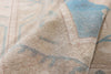 6 x 10 - Blue Vintage Turkish Oushak Rug - 79735