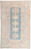 6 x 10 - Blue Vintage Turkish Oushak Rug - 79735