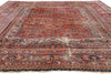 9 x 11 - Red Antique Persian Lilihan Rug - 79737