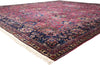 13 x 15 - Burgundy Vintage Indian Agra Rug - 79738