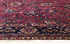 13 x 15 - Burgundy Vintage Indian Agra Rug - 79738