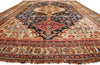 11 x 19 - Navy Blue Antique Persian Shiraz Rug - 79739