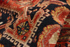 11 x 19 - Navy Blue Antique Persian Shiraz Rug - 79739