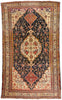 11 x 19 - Navy Blue Antique Persian Shiraz Rug - 79739