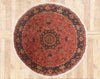7 x 7 - Red Vintage Persian Tabriz Rug - 79740