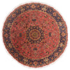 7 x 7 - Red Vintage Persian Tabriz Rug - 79740