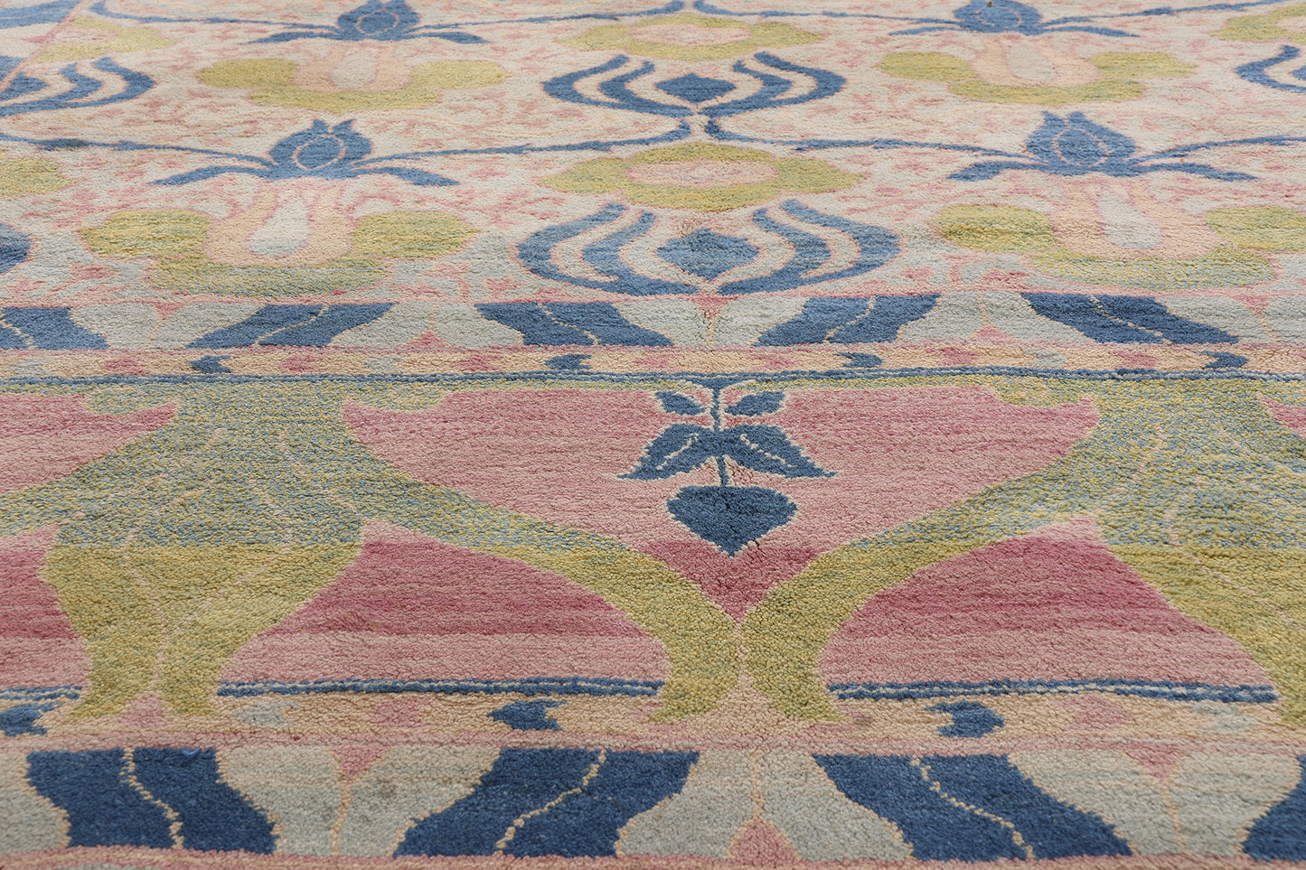 9 x 13 - Multicolor Vintage Turkish Oushak Rug - 79744