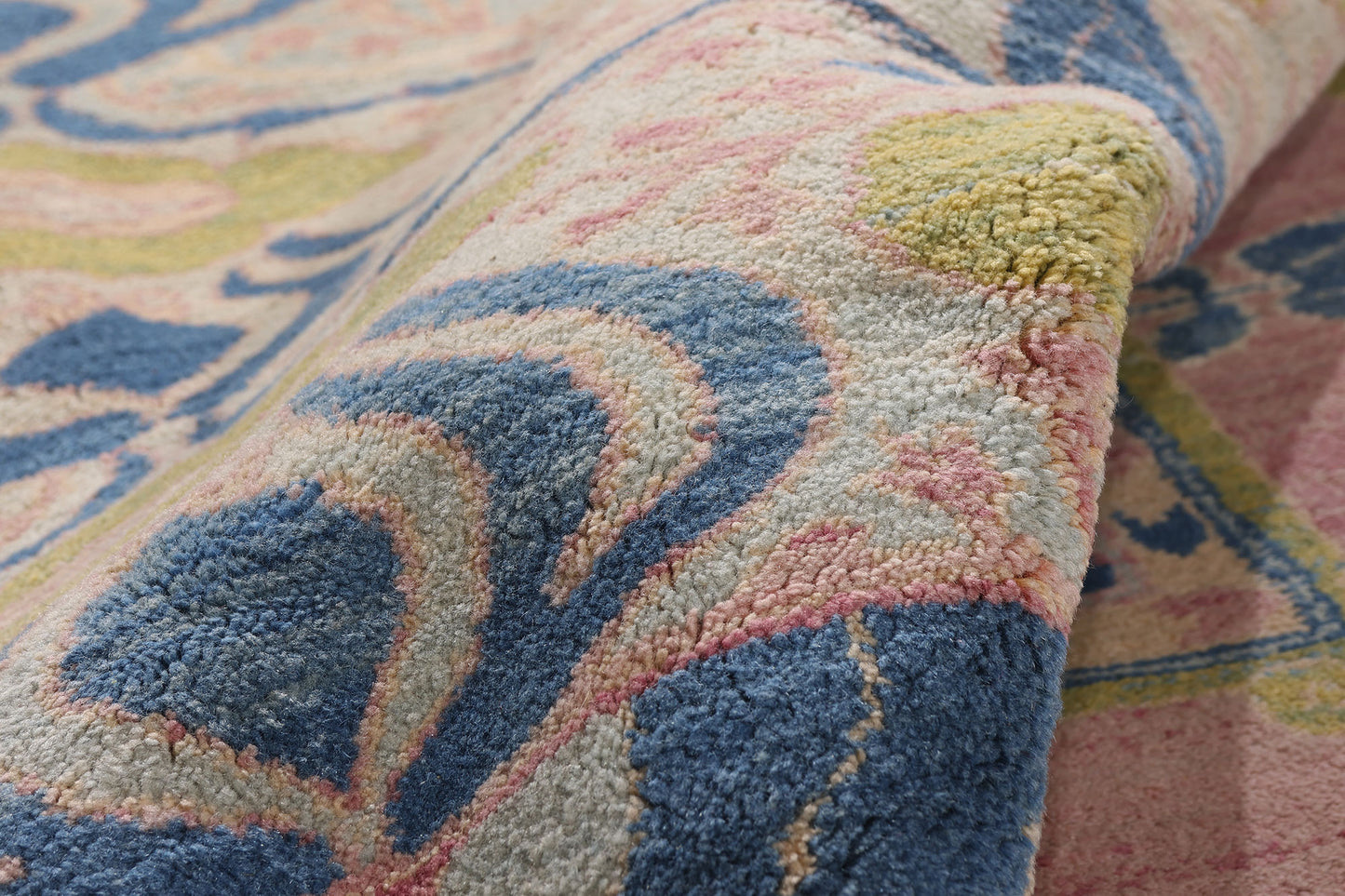 9 x 13 - Multicolor Vintage Turkish Oushak Rug - 79744