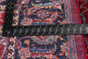 5 x 11 - Burgundy Antique Persian Mashhad Rug - 79745