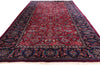 5 x 11 - Burgundy Antique Persian Mashhad Rug - 79745