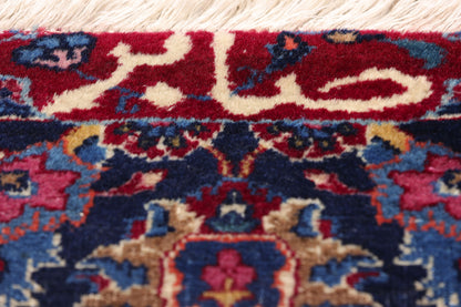 5 x 11 - Burgundy Antique Persian Mashhad Rug - 79745