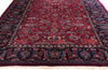5 x 11 - Burgundy Antique Persian Mashhad Rug - 79745