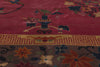 9 x 12 - Burgundy Antique Chinese Art Deco Rug - 79746