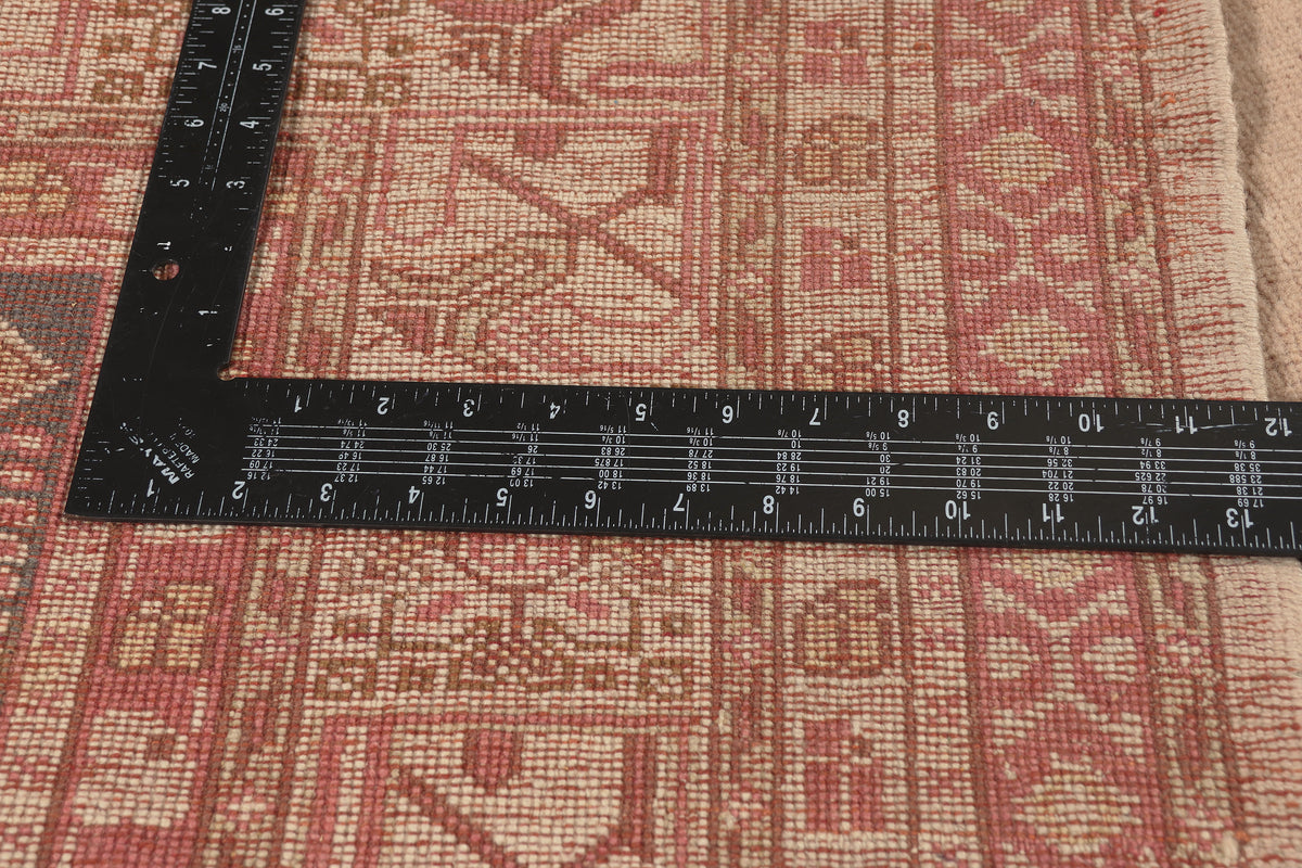 7 x 9 - Tan Vintage Turkish Oushak Rug - 79748