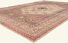 7 x 9 - Tan Vintage Turkish Oushak Rug - 79748