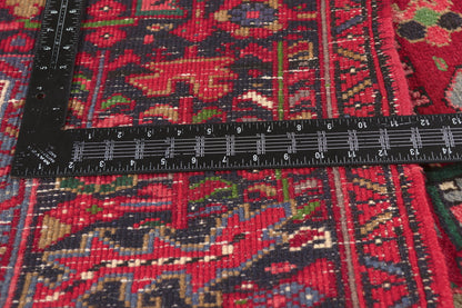 8 x 11 - Red Vintage Persian Heriz Rug - 79749