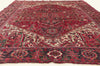 8 x 11 - Red Vintage Persian Heriz Rug - 79749