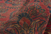 9 x 12 - Red Antique Persian Sarouk Rug - 79750