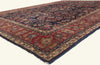 12 x 17 - Navy Blue Antique Persian Sarouk Rug - 79751