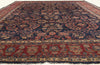 12 x 17 - Navy Blue Antique Persian Sarouk Rug - 79751