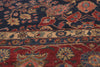 12 x 17 - Navy Blue Antique Persian Sarouk Rug - 79751