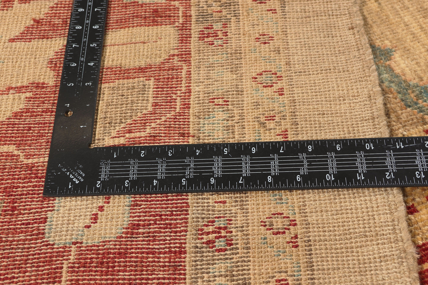 14 x 18 - Tan Vintage Persian Sultanabad Rug - 79756