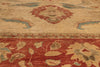 14 x 18 - Tan Vintage Persian Sultanabad Rug - 79756